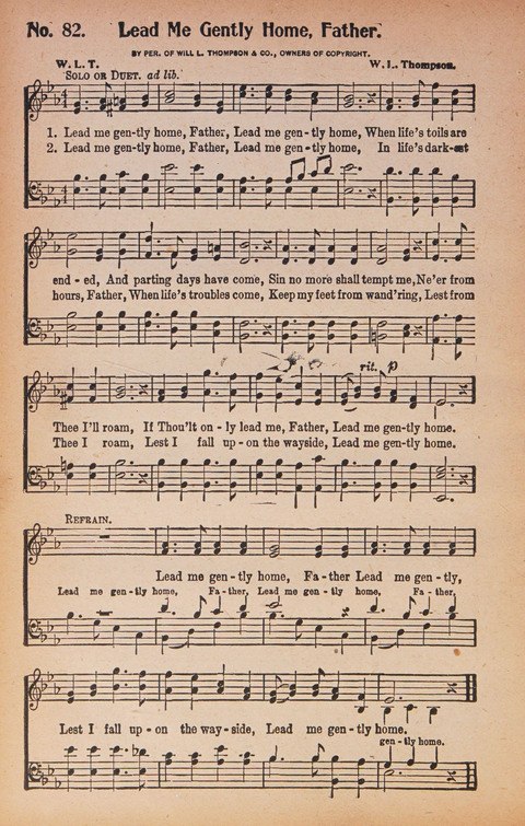 World Wide Revival Songs: for the Church, Sunday School and Evangelistic Meetings page 82