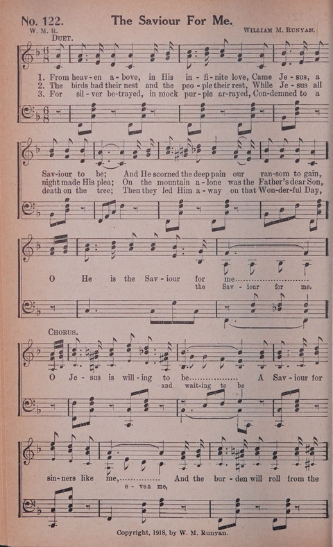 World Wide Revival Songs No. 2: for the Church, Sunday school and Evangelistic Campains page 122