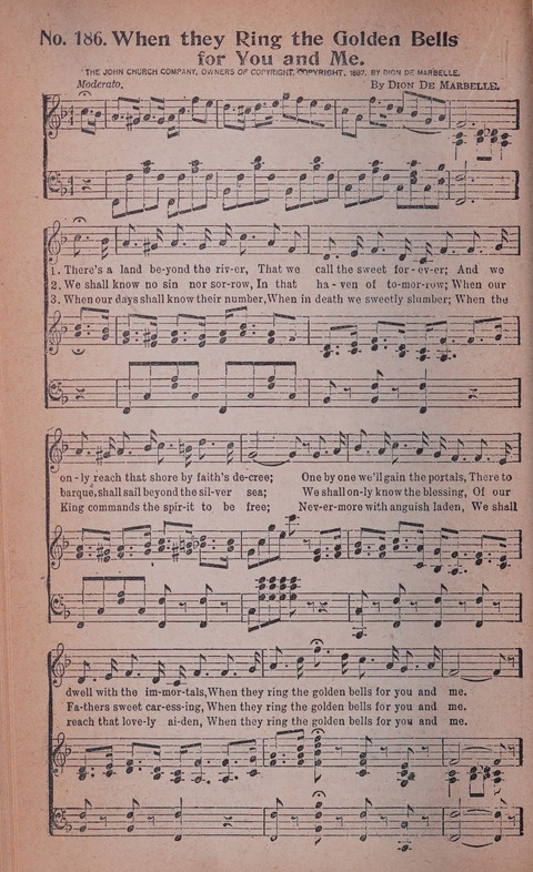 World Wide Revival Songs No. 2: for the Church, Sunday school and Evangelistic Campains page 180