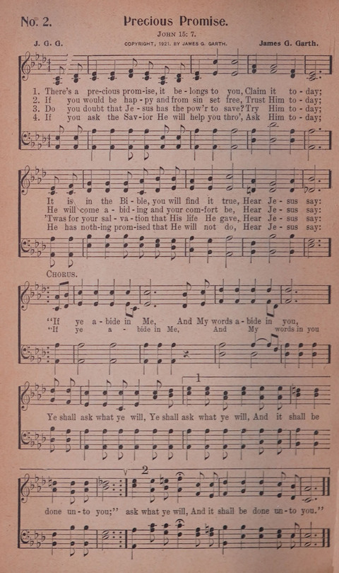 World Wide Revival Songs No. 2: for the Church, Sunday school and Evangelistic Campains page 2