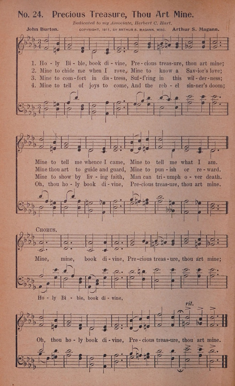 World Wide Revival Songs No. 2: for the Church, Sunday school and Evangelistic Campains page 24