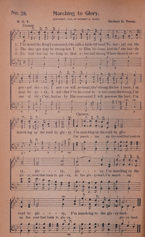 World Wide Revival Songs No. 2: for the Church, Sunday school and Evangelistic Campains page 28