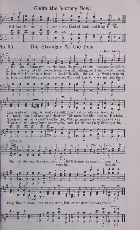 World Wide Revival Songs No. 2: for the Church, Sunday school and Evangelistic Campains page 55