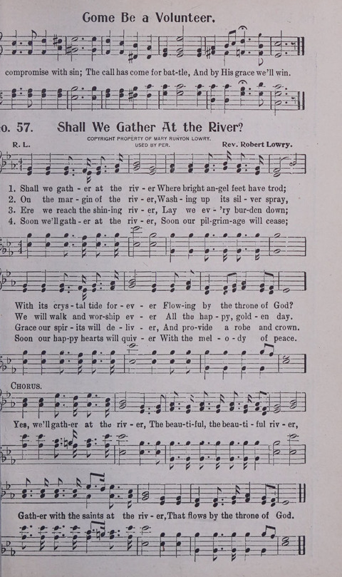 World Wide Revival Songs No. 2: for the Church, Sunday school and Evangelistic Campains page 57