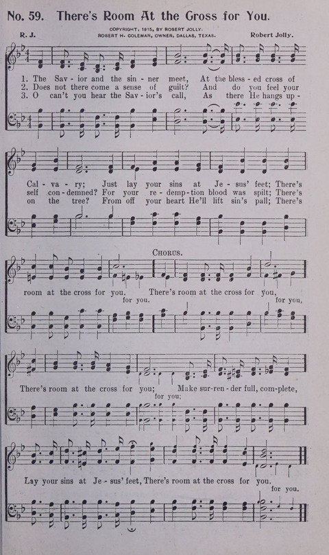 World Wide Revival Songs No. 2: for the Church, Sunday school and Evangelistic Campains page 59