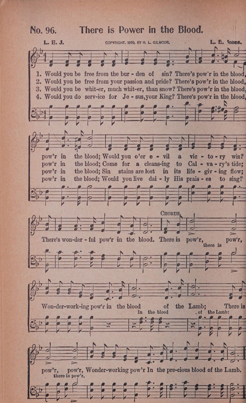 World Wide Revival Songs No. 2: for the Church, Sunday school and Evangelistic Campains page 96