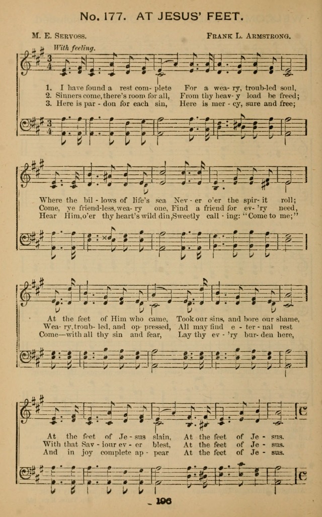 Windows of Heaven: hymns new and old for the church, sunday school and home (New ed.) page 196