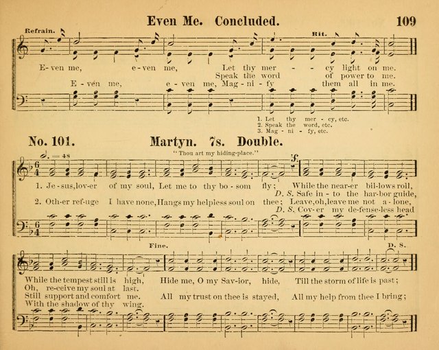The Way of Life: for the Sunday-school. a valuable collection of songs both new and standard, carefully selected and arranged for this work page 109
