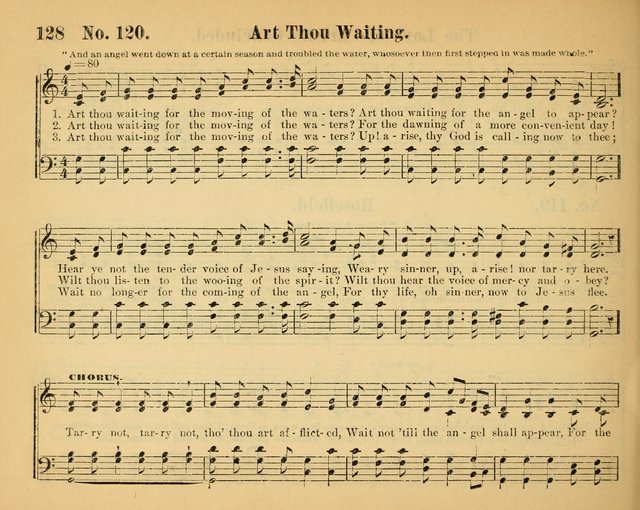 The Way of Life: for the Sunday-school. a valuable collection of songs both new and standard, carefully selected and arranged for this work page 128