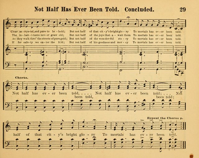 The Way of Life: for the Sunday-school. a valuable collection of songs both new and standard, carefully selected and arranged for this work page 29