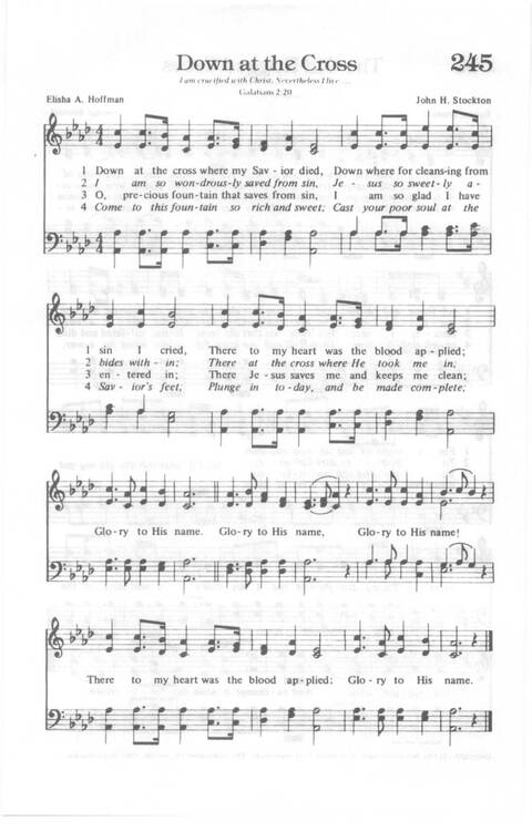 Yes, Lord!: Church of God in Christ hymnal page 265