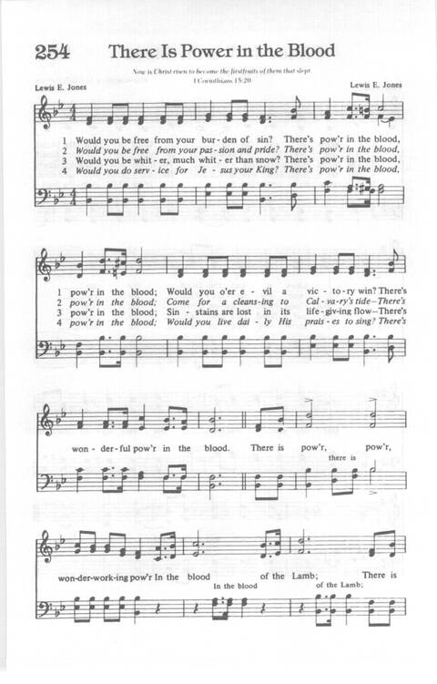 Yes, Lord!: Church of God in Christ hymnal page 274