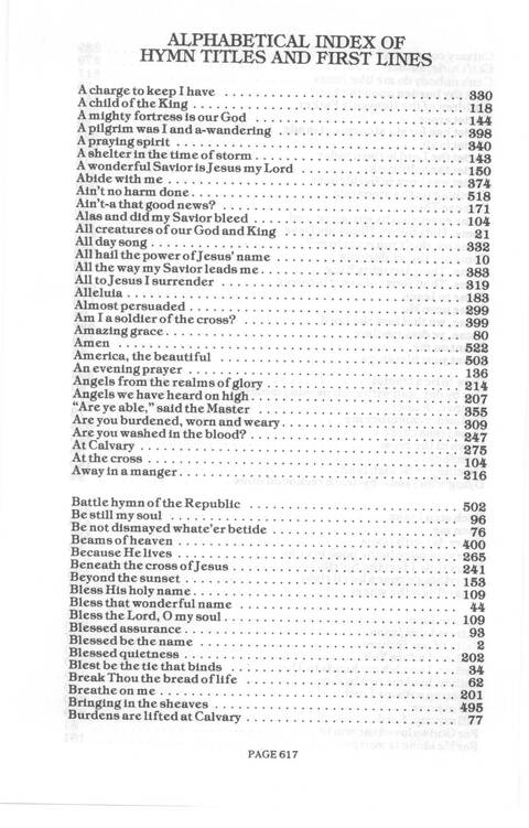 Yes, Lord!: Church of God in Christ hymnal page 605