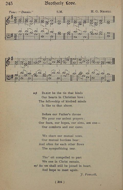 The Y.M.C.A. Hymnal: specially compiled for the use of men page 304