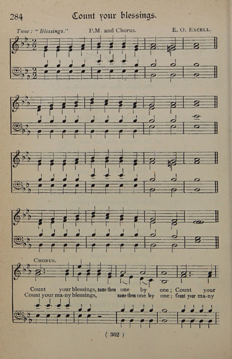 The Y.M.C.A. Hymnal: specially compiled for the use of men page 362