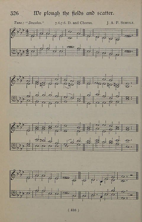 The Y.M.C.A. Hymnal: specially compiled for the use of men page 416