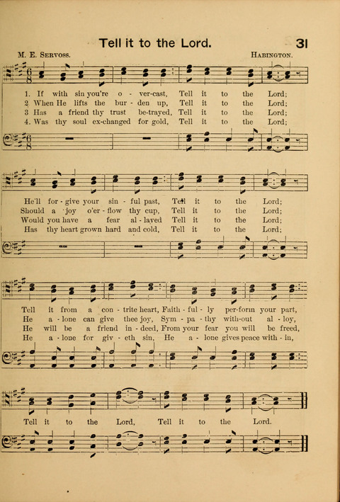 Y.M.C.A. Gospel Songs: New collection of sacred music arranged for male voices, and designed for use in Young Men