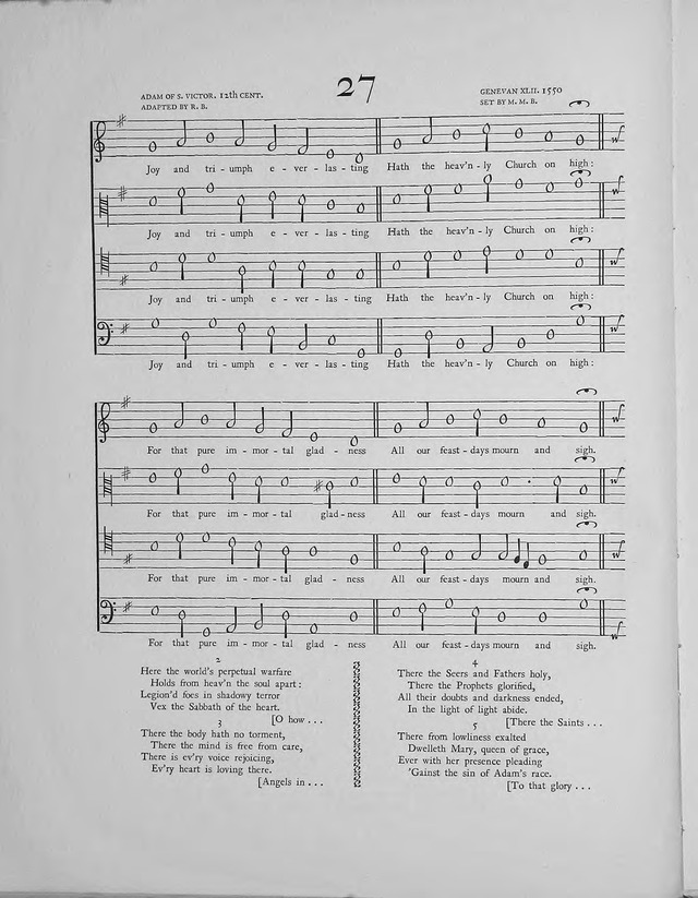 Hymns: the Yattendon Hymnal page 43
