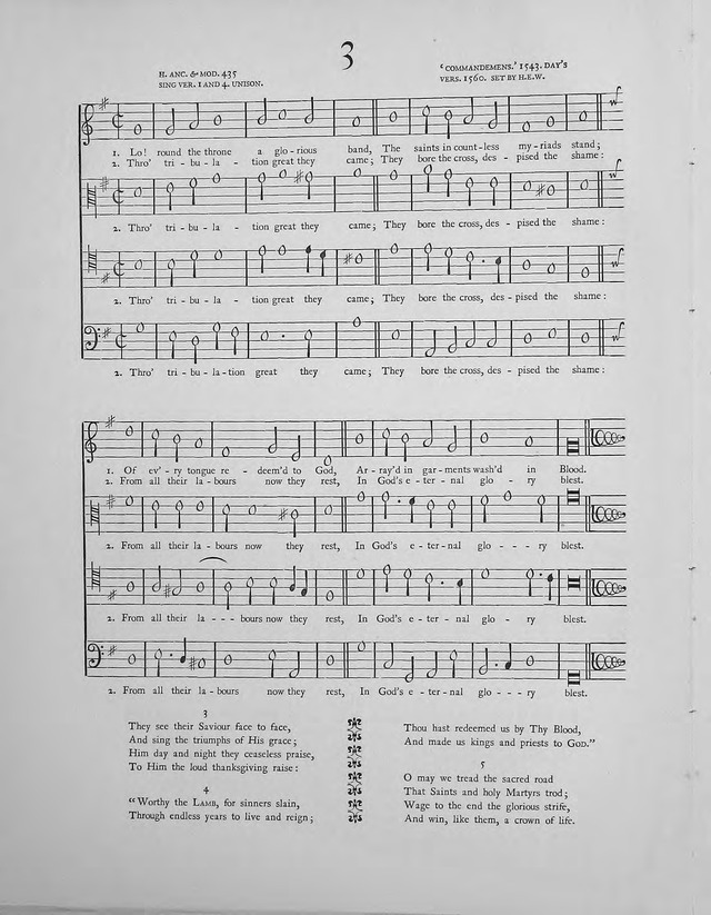 Hymns: the Yattendon Hymnal page 5