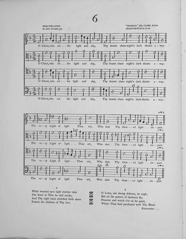 Hymns: the Yattendon Hymnal page 9