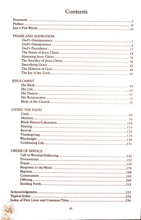Zion still Sings page iv